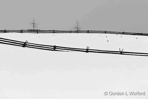 Split Rail Snowscape_14269.jpg - Photographed near Carleton Place, Ontario, Canada.